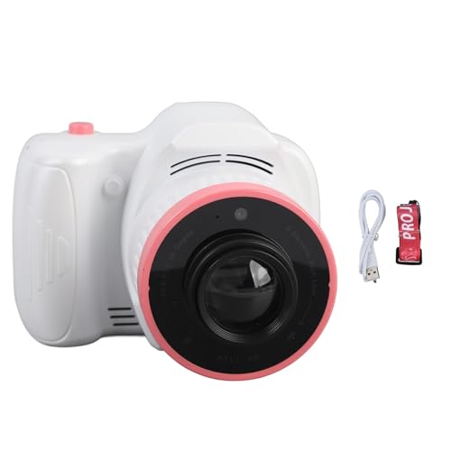 Digitalkamera -Projektor Combo 48MP Fotografie 1080p Videoaufnahme Spielzeugkamera mit Lautsprecher 2.8 -Zoll -Bildschirm für (Keine kleine Speicherkarte) von TARSHYRY
