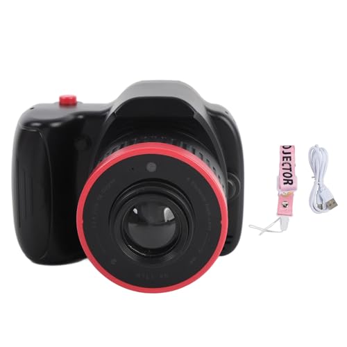 Digitalkamera -Projektor Combo 48MP Fotografie 1080p Videoaufnahme Spielzeugkamera mit Lautsprecher 2.8 -Zoll -Bildschirm für (Mit 32G Kleiner Speicherkarte) von TARSHYRY