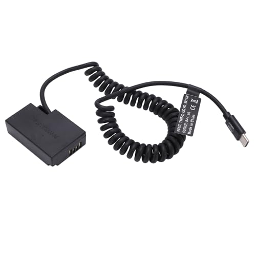Dummy -Akku, DC -Kuppler Dummy Batterie Kunststoff und Legierung mit Hoher Leistung Gefälschter Akku für Digitalkamera Dummy -Akku, DC -Kuppler Dummy Batterie Kunststoff und Legierung mit Hoher Leistung Gefälschter Akku für Digitalkamera von TARSHYRY