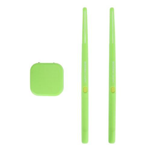 Elektrische Drum -Set, Drum Sticks Virtual Electronic Set Tragbare Virtual -Reality Air Drumsticks für Anfänger, und Erwachsene (GREEN) von TARSHYRY