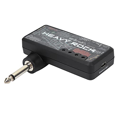 Gitarrenverstärker, E -Gitarrenverstärker -Kopfhörer Verstärker Zubehör mit 3.5 Audio Kabel Mini Mini Gitarren Kopfhörerverstärker Musikinstrumenten Gitarrenverstärker, E -Gitarrenverstärker -Kopfhörer Verstärker Zubehör mit 3.5 Audio Kabel Mini Mini Gitarren Kopfhörerverstärker Musikinstrumenten von TARSHYRY