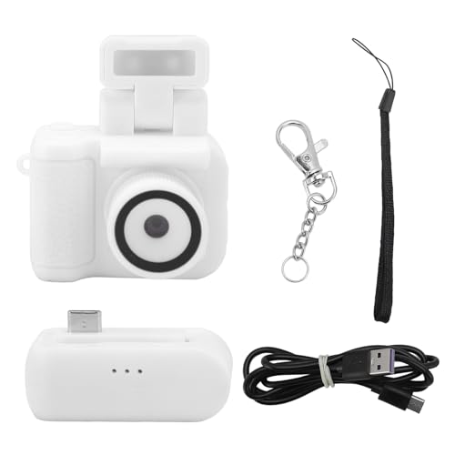 HD Digitalkamera 1080p Tragbare Leichte Kompaktkamera für Travel Campus Life Lebendige Erinnerungen Am GOO (White) von TARSHYRY
