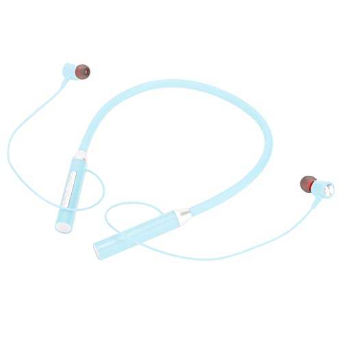 Halsband -Kopfhörer, Halskopfhörer Halsband -Kopfhörer IPX5 wasserdichte Stereo um die Halskopfhörer Magnethörer (Blue) von TARSHYRY