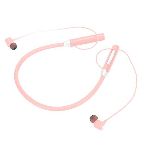 Halsband -Kopfhörer, Halskopfhörer Halsband -Kopfhörer IPX5 wasserdichte Stereo um die Halskopfhörer Magnethörer (PINK) von TARSHYRY