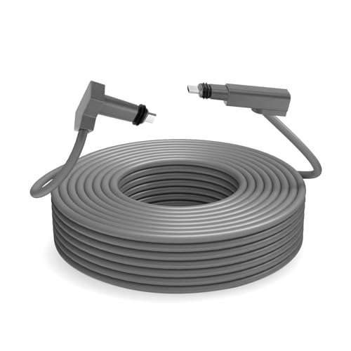 -Kabel, Kabel IP68 Wasserfestes 1200 Mbit/S Satellitenverlängerungskabel mit Wandkabel Clamp/Holder Linkkabel für Rechteckige Satelliten V2 (#4) von TARSHYRY