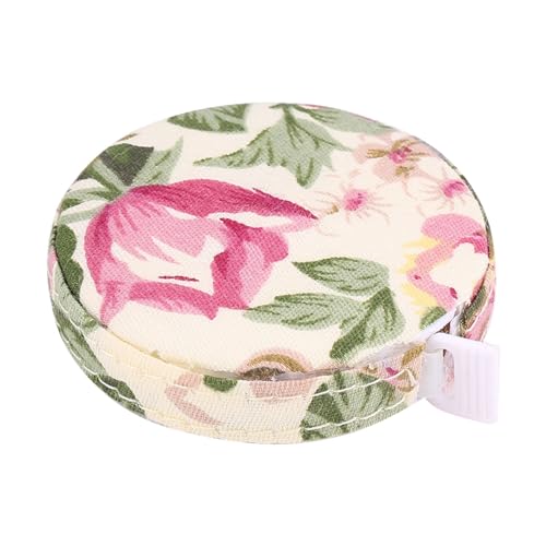 Klebeband für Körpermessungen, Körpermessband Genaue Bandmessung Tapeline 1PC 150 Cm/60 Zoll Band Messung Körpermessband Körperfitness Messung Einverrückter Lineal (Nr. 2 Pastoral Rose) von TARSHYRY