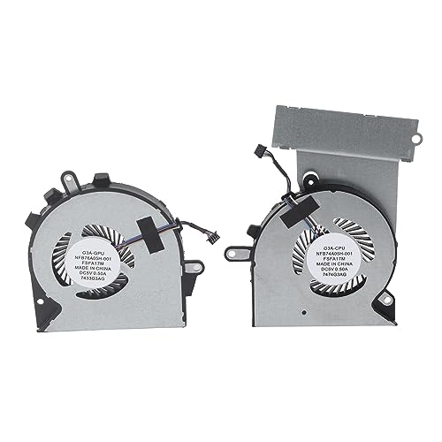 Laptop -Teile CPU -Kühllüfter für LOPTOP 2PCS 4Pin CPU Kühllüfter Computer Hülle Kühler Laptop Computer Ersatzteile für OMEN 15 CECT/17 ER Laptop -Teile CPU -Kühllüfter für LOPTOP 2PCS 4Pin CPU Kühllüfter Computer Hülle Kühler Laptop Computer Ersatzteile für OMEN 15 CECT/17 ER von TARSHYRY