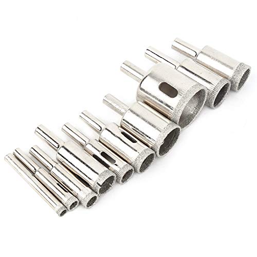 Lochsäge Kit, Lochsäge Bohrer 10 Prozent 6 Bis 30 Mm Kernloch Säge Diamantbeschichteter Marbel Bohrer Bitöffner Diamant - für Keramikfliesen Porzellan Marmor Granitsteinflaschen Lochsäge Kit, Lochsäge Bohrer 10 Prozent 6 Bis 30 Mm Kernloch Säge Diamantbeschichteter Marbel Bohrer Bitöffner Diamant - für Keramikfliesen Porzellan Marmor Granitsteinflaschen von TARSHYRY
