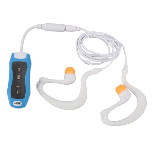 MP3 -Player, Schwimmkopfhörer Unterwasser wasserdichte Schwimmen MP3 Player Unterwassermusik Player mit Kopfhörern Wasserdichtem MP3 -Player Zum Schwimmen Zum Schwimmen Tauchen (8GB) von TARSHYRY
