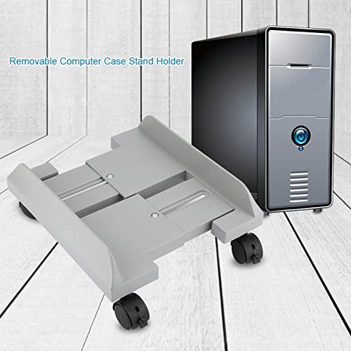 Mini -PC -Montierung, Computerhalterung Abnehmbares Mainframe Speicher Rack mit Einstellbarem X Hauptrahmen PC Mount für Mainstream Computerfallmodell (White) von TARSHYRY