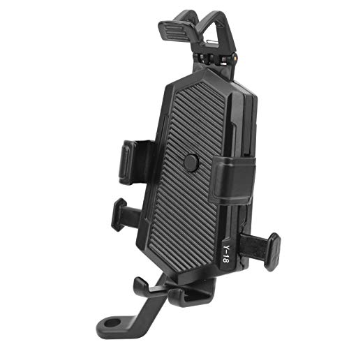 Motorrad -Telefonhalterung, Fahrrad Telefonhalterung Aluminiumlegierung Einstellbarer Navigator - Clamp/Holder Ständer Ein Wichtiger Automatischer Grab Design Bike Telefonhalter für Elektrofahrrad von TARSHYRY