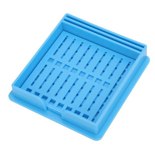 Notiz -Spender, Klebriger Notenhalter -Spender Sticky Note Schablendreme Vorlage Sticky Note Dispenser Notizenhalter für und zu Hause (BLUE) von TARSHYRY