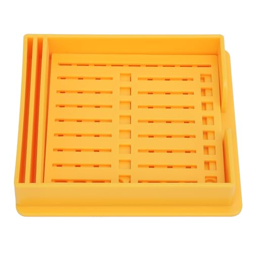 Notiz -Spender, Klebriger Notenhalter -Spender Sticky Note Schablendreme Vorlage Sticky Note Dispenser Notizenhalter für und zu Hause (YELLOW) von TARSHYRY