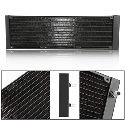 PC -Kühler, Kühler - Wärmetauscher Kühlerkühlerkühler Wärmetauscher Wasserkühlkühler für PC CPU CO2 Wasserkühlsystem Computer (360mm) von TARSHYRY