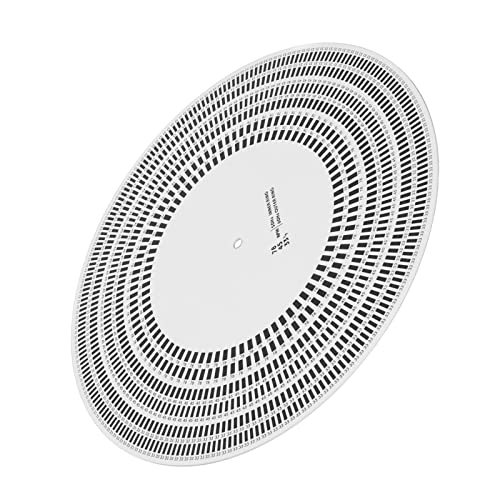 Rekordspieler, Player -Kalibrierungs -Disc Profisional Speed Test Disk Record Player Zur Rekordkalibrierung und Rotationsgeschwindigkeitserkennung Rekordspieler, Player -Kalibrierungs -Disc Profisional Speed Test Disk Record Player Zur Rekordkalibrierung und Rotationsgeschwindigkeitserkennung von TARSHYRY