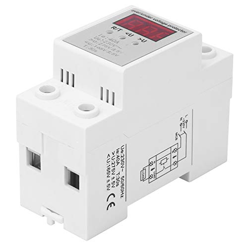 Spannungsstabilisator, Spannungsregler Digital Unter/über -Spannungsstromschutz 40A 230 V 40A Automatischer Verzögerungsschutzspannungspannungsschutz über und Unter Spannungsschutz Spannungsstabilisator, Spannungsregler Digital Unter/über -Spannungsstromschutz 40A 230 V 40A Automatischer Verzögerungsschutzspannungspannungsschutz über und Unter Spannungsschutz von TARSHYRY