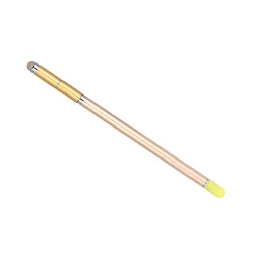 Stylus Stift für Touchscreen, Touchscreen -Stift Stift Stift 4 in 1 Tragen Resistent Faser Nib Mobiltelefon Tablet Stylisten Stifte für Touchscreens Malerei Handschriftenkapazitive Stylus (Golden) von TARSHYRY