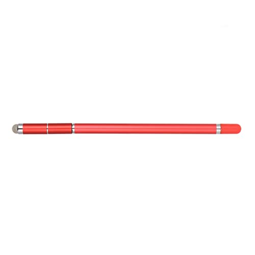 Stylus Stift für Touchscreen, Touchscreen -Stift Stift Stift 4 in 1 Tragen Resistent Faser Nib Mobiltelefon Tablet Stylisten Stifte für Touchscreens Malerei Handschriftenkapazitive Stylus (Rot) von TARSHYRY