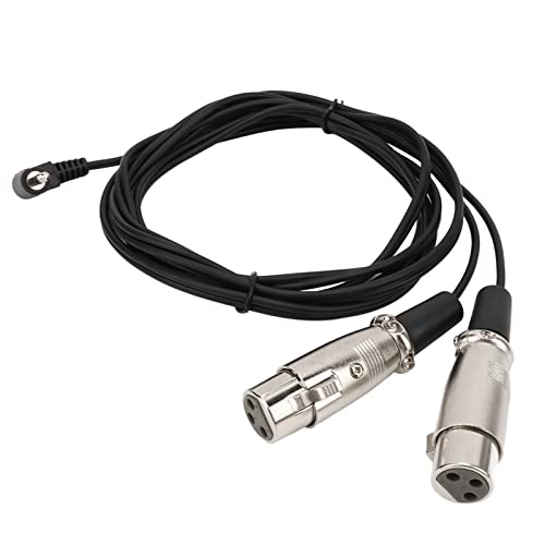 TARSHYRY Audio -Splitter für Kopfhörer, Rechter Winkel XLR -Kunststoff mit Hoher Getrieberate Rechtwinkliger XLR Kabel für Kameras (3meter / 9,8ft) von TARSHYRY