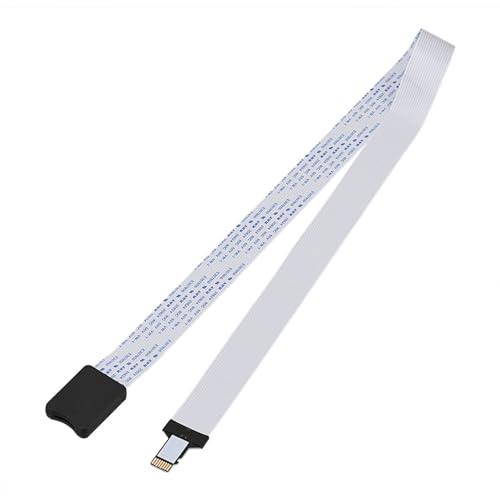 TARSHYRY Card Extender, to -Adapter Kartenverlängerungskabel TF Kartenleser Adapter Erweiterungskabel Soft Flat FPC Kabel Extender (60) von TARSHYRY
