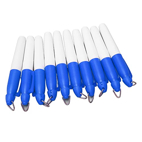 TARSHYRY Golfmarker, Kunststoff mit 10 -pcs (BLUE) von TARSHYRY