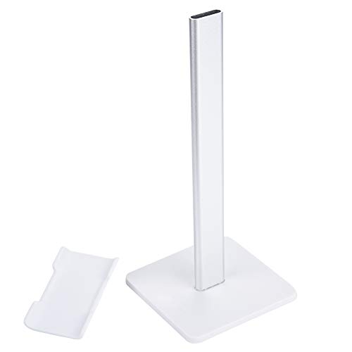 TARSHYRY Headset -Ständer, Kopfhörerhalter Universal Headset Earphone Stand Halter Kopfhörer -Kopfhörer Regal Aluminiumhalterung Kopfhörerständer für Schreibtisch für Alle Größe (White) von TARSHYRY