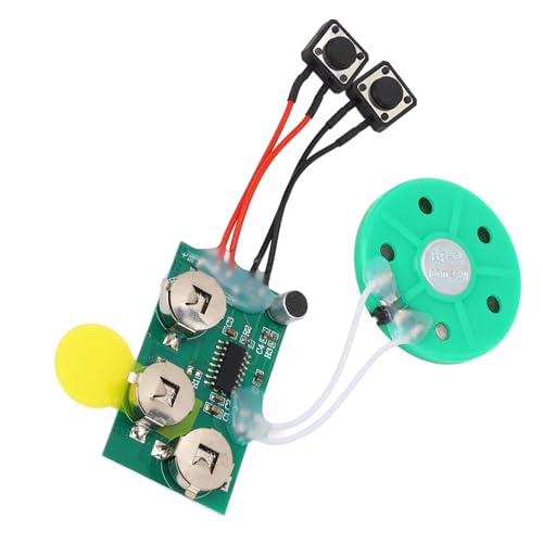 TARSHYRY Soundrekorder, Sprachaufzeichnungskarten -Grußkartenchip mit Grußkartenchip -Sprachmodul Zum Begrüßungskartenchip von TARSHYRY