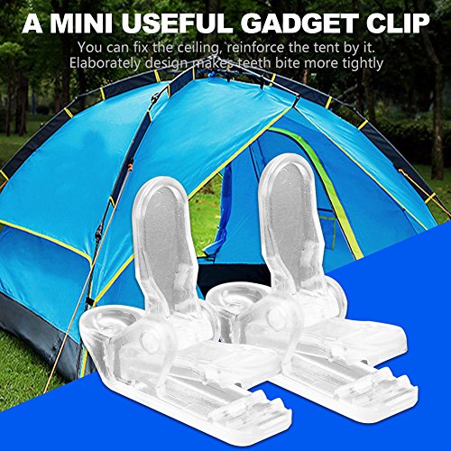 Tarp -Clips, Tarp -Klemmen 20 Stcs Markise Haken Zelte Clip Hook Markisen Windseil Klemme Zelt Zeltpunkt Transparent Schwere Klammern für Campingzelt Im Freien. Tarp -Clips, Tarp -Klemmen 20 Stcs Markise Haken Zelte Clip Hook Markisen Windseil Klemme Zelt Zeltpunkt Transparent Schwere Klammern für Campingzelt Im Freien. von TARSHYRY