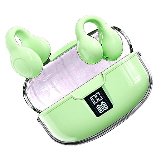 Wireless Earclip Kopfhörer Digitalanzeige Sports Life Universal (Green) von TARSHYRY