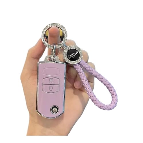 Autofernbedienungen 2 3 Tasten Weiche TPU Schlüsselhalter Für Mazda 2 3 5 6 CX7 CX9 RX8 MX5 MPV Für Demio Auto Flip Key Cover Case Shell Fob Schlüsselanhänger Schutz Autoschlüssel Hülle(2 BTN PURPLE S Autofernbedienungen 2 3 Tasten Weiche TPU Schlüsselhalter Für Mazda 2 3 5 6 CX7 CX9 RX8 MX5 MPV Für Demio Auto Flip Key Cover Case Shell Fob Schlüsselanhänger Schutz Autoschlüssel Hülle(2 BTN PURPLE S von TASEKI