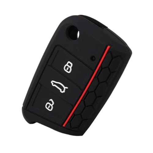 Autofernbedienungen 3-Tasten-Silikon-Schlüsselanhänger-Abdeckung Für Octavia Für Combi A7 Autoschlüssel Hülle Autofernbedienungen 3-Tasten-Silikon-Schlüsselanhänger-Abdeckung Für Octavia Für Combi A7 Autoschlüssel Hülle von TASEKI