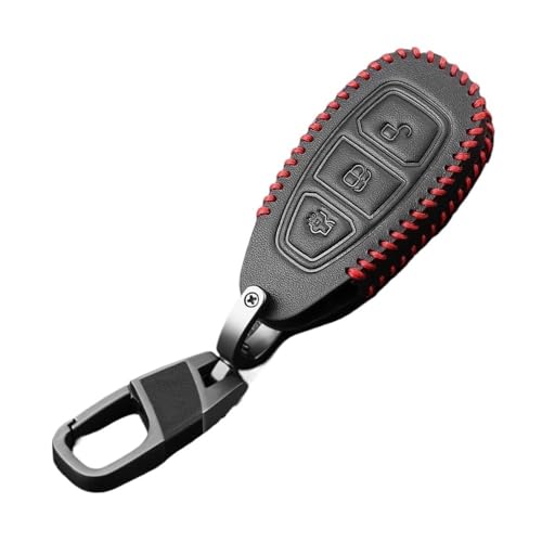 Autofernbedienungen Auto-Leder-Schlüsselanhänger-Ring-Abdeckungs-Fall-Halter Für Ford Für Fokus 2 3 4 MK2 MK3 MK4 Für Kuga Für Rand Für Mondeo Für Fusion Für Ecosport Autoschlüssel Hülle(Style 4 Smart Autofernbedienungen Auto-Leder-Schlüsselanhänger-Ring-Abdeckungs-Fall-Halter Für Ford Für Fokus 2 3 4 MK2 MK3 MK4 Für Kuga Für Rand Für Mondeo Für Fusion Für Ecosport Autoschlüssel Hülle(Style 4 Smart von TASEKI