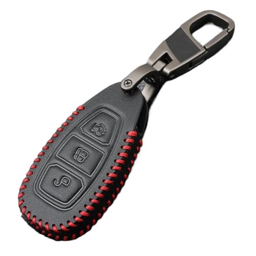 Autofernbedienungen Schlüsselanhänger 3-Tasten-Leder-Autoschlüsseletui Schlüsselabdeckung Für Ford Für Focus 3 MK3 MK4 Für C-Max Für Mondeo Für Kuga Autoschlüsselgehäuse Autoschlüssel Hülle Autofernbedienungen Schlüsselanhänger 3-Tasten-Leder-Autoschlüsseletui Schlüsselabdeckung Für Ford Für Focus 3 MK3 MK4 Für C-Max Für Mondeo Für Kuga Autoschlüsselgehäuse Autoschlüssel Hülle von TASEKI