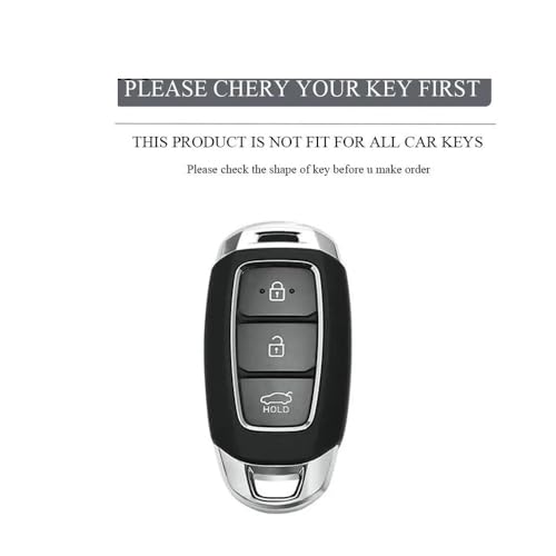 Autofernbedienungen TPU Autoschlüsseletui Abdeckung Fob Schlüsselanhänger Für Hyundai Für Santa I30 IX35 Für Encino Für Kona Für Solaris Für Accent Fe Für Azera Autoschlüssel Hülle(Black Set B) Autofernbedienungen TPU Autoschlüsseletui Abdeckung Fob Schlüsselanhänger Für Hyundai Für Santa I30 IX35 Für Encino Für Kona Für Solaris Für Accent Fe Für Azera Autoschlüssel Hülle(Black Set B) von TASEKI