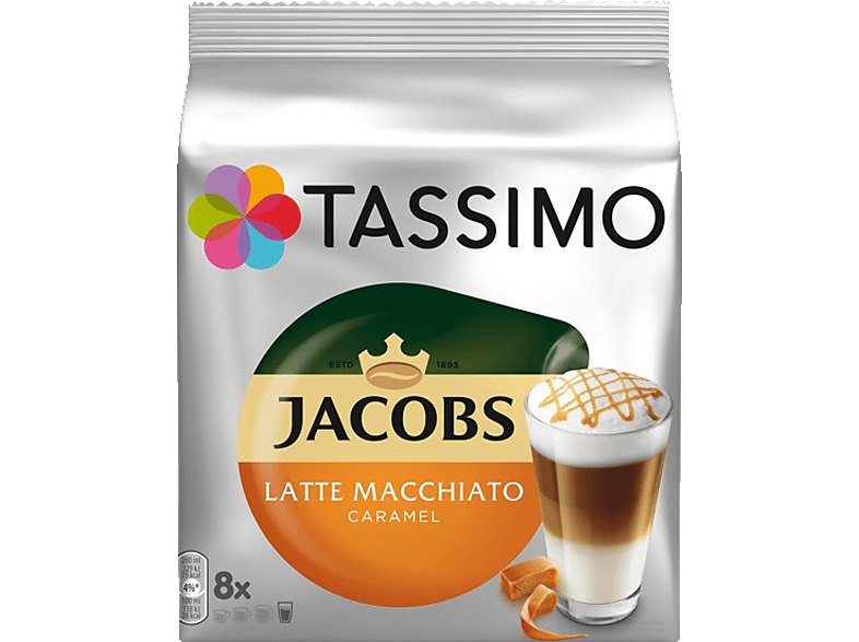 TASSIMO 4031646 Latte Macchiato Caramel Kaffeekapseln (Tassimo) von TASSIMO