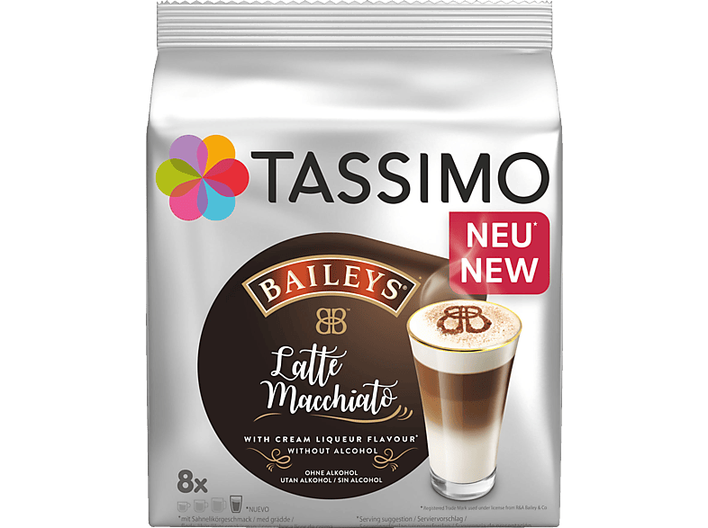 TASSIMO 4041505 Latte Macchiato Baileys Kaffeekapseln (Tassimo) von TASSIMO