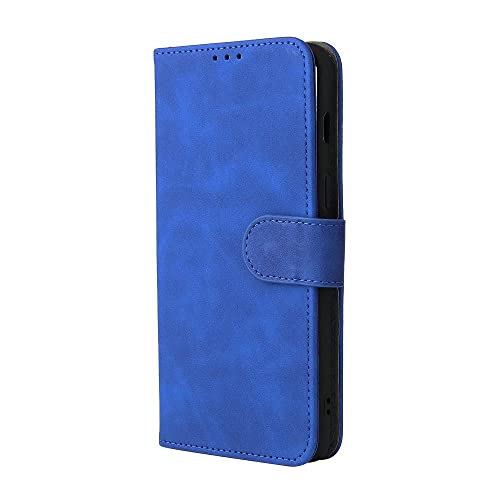 TAUYN Hülle für Doogee S86/S86 Pro, Premium PU/TPU Leder Handyhülle, Stoßfest Flip Brieftasche Handy Cover, mit Kartenfach - Blau von TAUYN