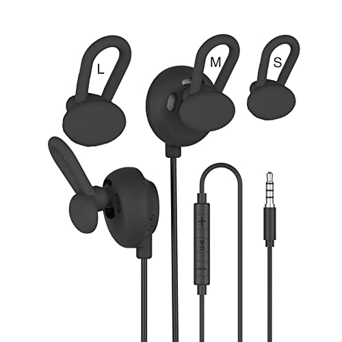 TAYINPLUS TJ-05B Open-Ear-Sport-Ohrhörer mit Kabel, mit Mikrofon, 3,5-mm-Klinken-Kopfhörer für Arbeit, Musik, Gaming, MP3-Player… von TAYINPLUS