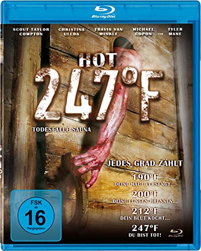 247 Grad Fahrenheit - Todesfalle Sauna [Blu-ray] von TAYLOR-COMPTON,SCOUT/MANE,TYLER