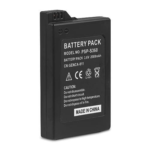 2000mAh 3.6V Lithium Ionen Akku für Sony PSP 2000/3000 PSP-S110 Konsole PSP-3001 PSP-3002 PSP-3000 PSP-3004 PSP-2001 PSP-2002 2000mAh 3.6V Lithium Ionen Akku für Sony PSP 2000/3000 PSP-S110 Konsole PSP-3001 PSP-3002 PSP-3000 PSP-3004 PSP-2001 PSP-2002 von TAYUZH