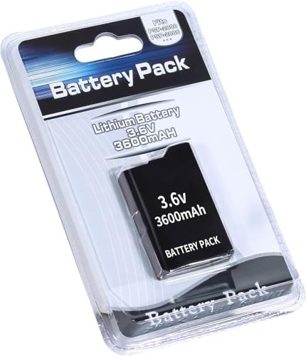 3600mAh Akku für Sony PSP 2000/3000 PSP-S110 Konsole PSP-3001 PSP-3002 PSP-3000 PSP-3004 PSP-2001 PSP-2002 3.6V 3600mAh Akku für Sony PSP 2000/3000 PSP-S110 Konsole PSP-3001 PSP-3002 PSP-3000 PSP-3004 PSP-2001 PSP-2002 3.6V von TAYUZH