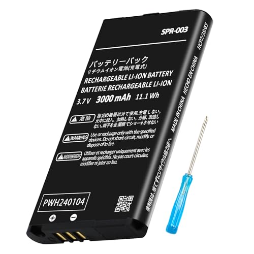 3000mAh SPR-003 Akku hohe Kapazität Li-Ion Akku Ersatz für Nintendo 3DS XL und New 3DS XL Spielkonsole von TAYUZH