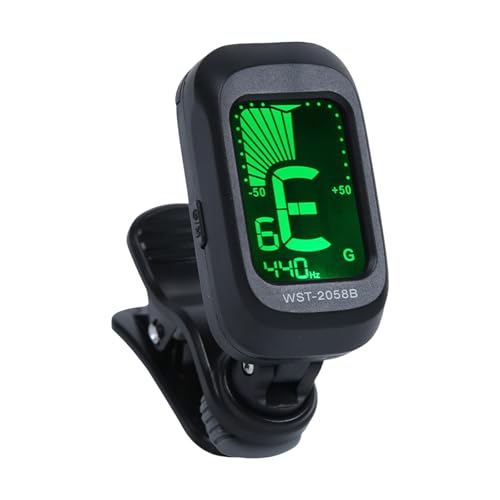 Tragbares Stimmgerät für Akustikgitarre, digitales Stimmgerät, LCD-Display, Tuner für Volksmusik-Liebhaber Tragbares Stimmgerät für Akustikgitarre, digitales Stimmgerät, LCD-Display, Tuner für Volksmusik-Liebhaber von TAZIZI
