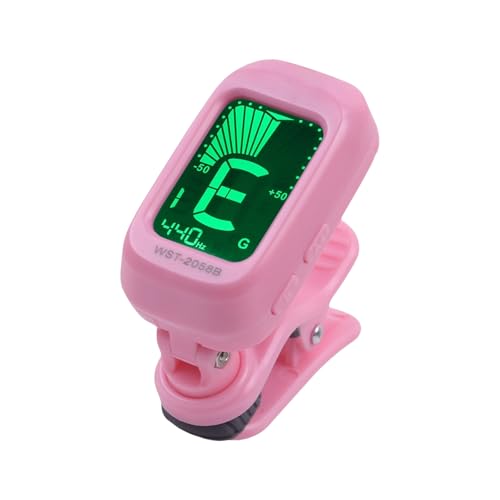 Tragbares Stimmgerät für Akustikgitarre, digitales Stimmgerät, LCD-Display, Tuner für Volksmusik-Liebhaber von TAZIZI