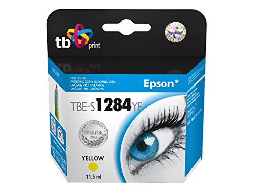 TB Print TBE-S1284YE Tonerkartusche Compatible Yellow 1 Stück(e) - Toner für Laserdrucker (330 Seiten, Gelb, 1 Stück(e) von TB Print