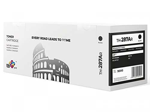 Toner do HP CF287A LJ 5 06 BK TH-287AR Ref. von TB Print