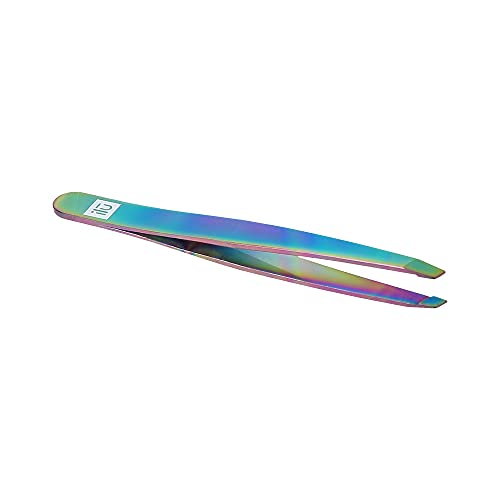 T4B ILU Augenbrauenpinzette Präzisionsspitze Zupfpinzette Gesichtshaarentfernung (Rainbow) von TB TOOLS FOR BEAUTY