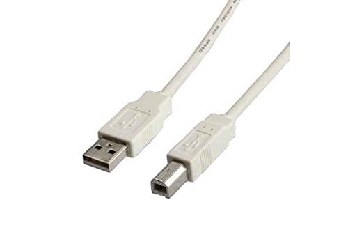 ITB USB 2.0 A/B m/m 0,8 m 0,8 m USB A USB B weiß Kabel USB – Kabel USB (0,8 m, USB A, USB B, Male Connector/Male Connector, weiß) von TBI