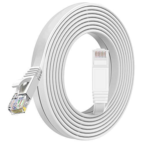 TBMax 3meter Netzwerkkabel Cat6 Ethernet-Kabel flaches Ethernet-Netzwerkkabel RJ45 1000Mbit/s Ethernet Gigabit Lan Netzwerkkabel UTP Patch Kabel - Switch Router Modem Access Point TBMax 3meter Netzwerkkabel Cat6 Ethernet-Kabel flaches Ethernet-Netzwerkkabel RJ45 1000Mbit/s Ethernet Gigabit Lan Netzwerkkabel UTP Patch Kabel - Switch Router Modem Access Point von TBMax