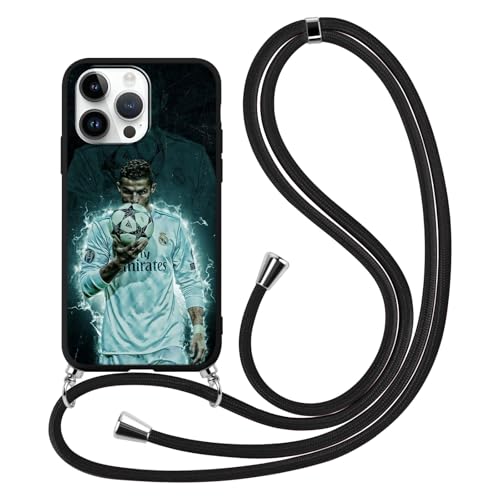 Handykette Handyhülle für Xiaomi Redmi Note 12S 6.43" Hülle, Cool Mode Fußball Soccer Star 7 Muster Motiv mit Silikon Necklace Stoßfeste Schutzhülle mit Kordel zum Umhängen Jungen Cover, Fußball Handykette Handyhülle für Xiaomi Redmi Note 12S 6.43" Hülle, Cool Mode Fußball Soccer Star 7 Muster Motiv mit Silikon Necklace Stoßfeste Schutzhülle mit Kordel zum Umhängen Jungen Cover, Fußball von TBNMBGY